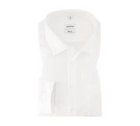 Seidensticker Herren Business-Hemd - Comfort Fit - Bügelfrei - Kent-Kragen - Langarm - 100% Baumwolle, Weiß (01), 40 EU
