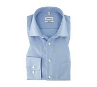 Seidensticker Hemd Herren Regular Fit Baumwolle blau, 43