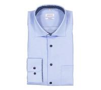 Seidensticker Regular Fit Hemd extra langer Arm hellblau