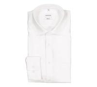 Seidensticker Hemd Herren Regular Fit Extra langer Arm Baumwolle weiß, 40