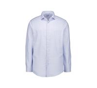 Seidensticker Hemd Herren Regular Fit Langarm Baumwolle blau, 39