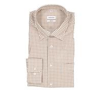 Seidensticker Business Hemd Herren Regular Fit Baumwolle nougat, 42