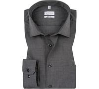 Bügelfreies Fil a fil Business Hemd in Regular mit Kentkragen Grau 44 (01.003000-0067-44)