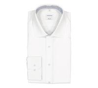 Seidensticker Herren Mens Regular Patch Longsleeve Hemd, Weiß(153480), 43 EU
