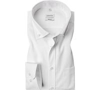 Seidensticker Hemd Herren Regular Fit Langarm Baumwolle weiß, 47