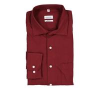 Seidensticker Hemden Herren Regular Fit Langarm Flanell rot, 40