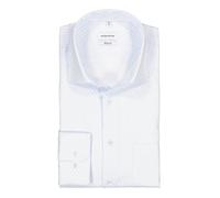 Seidensticker Hemd Herren Regular Fit Langarm Kent-Kragen Baumwolle blau, 41