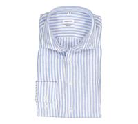 Seidensticker Regular Fit Hemd hellblau, Gestreift