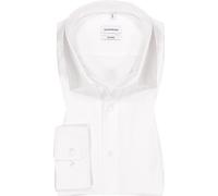 Seidensticker Hemd Herren Slim Fit Extra langer Arm EL weiß, 40