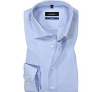 Seidensticker Herren Business-Hemd - Shaped Fit - Bügelfrei - Kent Kragen - Langarm - 100% Baumwolle