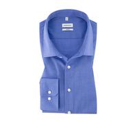 Seidensticker Herren Mens Shaped Longsleeve Cotton Businesshemd, Mittelblau(241600), 43 EU