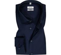 Seidensticker Herren Business Hemd - Shaped Fit - Bügelfrei - Kent Kragen - Langarm - 100% Baumwolle