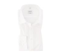 Seidensticker Herren Mens Shaped Longsleeve Cotton Businesshemd, Weiß(246470), 41 EU