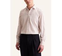 Seidensticker Hemd in Beige - Größe 44 | Herren Plussize