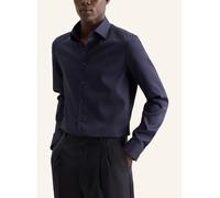 Seidensticker Hemd in Dunkelblau - Größe 38 | Herren Plussize