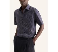 Seidensticker Hemd in Dunkelblau - Größe 42 | Herren Plussize