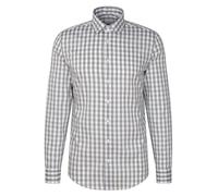 Seidensticker Hemd - Loose fit - in Grün - Größe 42 | Herren Plussize