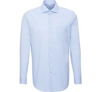 Seidensticker Hemd - Regular fit - in Hellblau - Größe 46 | Herren Plussize