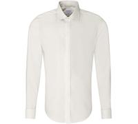 Seidensticker Smokinghemd Herren Slim Fit Baumwolle ecru, 39