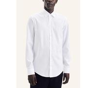 Seidensticker Hemd - Shaped fit - in Weiß - Größe 42 | Herren Plussize