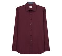 Seidensticker Hemd - Slim fit - in Bordeaux - Größe 38 | Herren Plussize