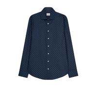 Seidensticker Hemd - Slim fit - in Dunkelblau - Größe 38 | Herren Plussize