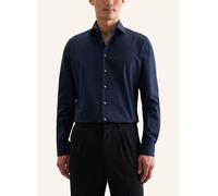 Seidensticker Hemd - Slim fit - in Dunkelblau - Größe 42 | Herren Plussize