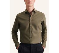 Seidensticker Hemd - Slim fit - in Khaki - Größe 38 | Herren Plussize