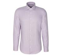 Seidensticker Hemd - Slim fit - in Lila - Größe 39 | Herren Plussize
