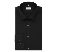 Seidensticker Herren Business Hemd Slim Extra Langer Arm Kentkragen Bügelfrei 100% Baumwolle