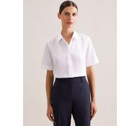 Seidensticker Hemdbluse Damen Baumwolle weiß, 54