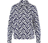 Seidensticker Hemdbluse mit Allover-Print Dunkelblau/Print (Größe: 34) 34 blau