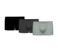 Seidensticker Herren Boxershorts, 3er Pack - Trunk 3-Pack, Single Jersey, Baumwollmischung, einfarbig XXL Mehrfarbig