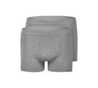 Boxershorts SEIDENSTICKER "Schwarze Rose", Herren, Gr. L, grau, 95% Baumwolle, 5% Elasthan, unifarben, Unterhosen Boxershorts, Boxershorts Uni (27027530-L)