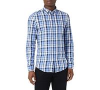 Seidensticker Herren Business Hemd - Bügelfreies Hemd mit figurbetonten Schnitt - Slim Fit - Langarm - Kent-Kragen - 100% Baumwolle, Mittelblau, 40