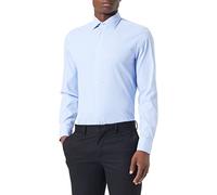 Seidensticker Herren Business Hemd - Bügelfreies, schmales Hemd - Slim Fit - Langarm - Kent-Kragen - 100% Baumwolle