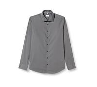 Seidensticker Herren Business Hemd - Bügelfreies, schmales Hemd - Slim Fit - Langarm - Kent-Kragen - 100% Baumwolle