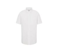 Seidensticker Herren Business-Hemd - Comfort Fit - Bügelfrei - Kent-Kragen - Kurzarm - 100% Baumwolle, Weiß (Weiß 01), 45 EU