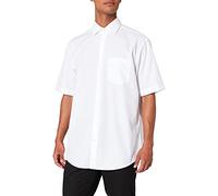Seidensticker Kurzarmhemd Herren Comfort Fit Kurzarm Kent weiß, 54