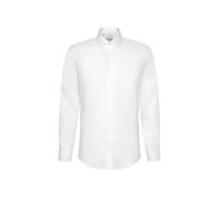 Seidensticker Herren Business-Hemd X-Slim Bügelfrei 100% Baumwolle Kent-Kragen Weiß Größe 38