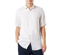 Seidensticker Herren Business Hemd - Hemd mit geradem Schnitt - Regular Fit - Kurzarm - Kent-Kragen - 100% Leinen