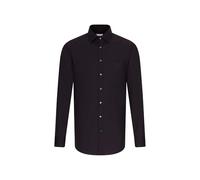 Seidensticker Hemd Schwarze Rose Modern Fit bügelfrei 100% Baumwolle Schwarz Gr. 45