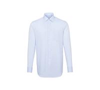 Seidensticker Herren Business-Hemd Schwarze Rose – Regular Fit, Bügelfrei, Kentkragen, Blau Größe 48