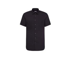 Seidensticker Herren Business-Hemd - Regular Fit - Bügelfrei - Button-Down-Kragen - Kurzarm - 100% Baumwolle
