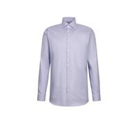 Seidensticker Hemd Herren Regular Fit Langarm Baumwolle blau, 40