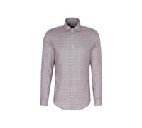 Seidensticker Regular Fit Hemd violett, Kariert