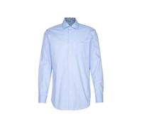 Seidensticker Herren Business-Hemd - Regular Fit - Bügelfrei - Kent-Kragen - Langarm - 100% Baumwolle Hellblau 42