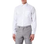 Seidensticker Herren Business-Hemd - Regular Fit - Bügelfrei- Kent-Kragen - Langarm - 100% Baumwolle Weiß 40