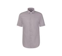 Seidensticker Regular Fit Hemd Kurzarm beige