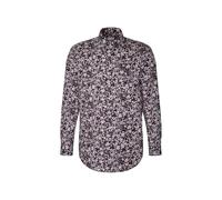Seidensticker Regular Fit Hemd plum, Bedruckt